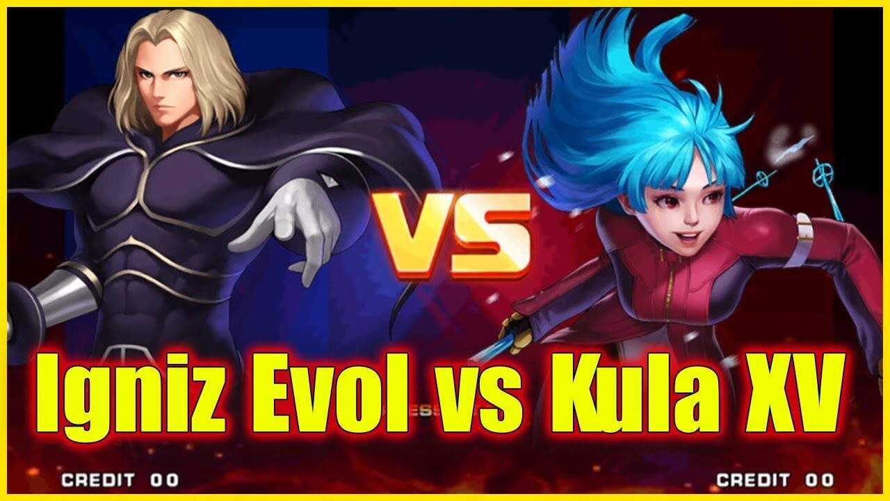 KOF'98 UM OL ✪【 クーラXV Ver】 ✪ KULA XV vs IGNIZ EVOL...Kèo này anh em bảo ai  thắng đây 💥